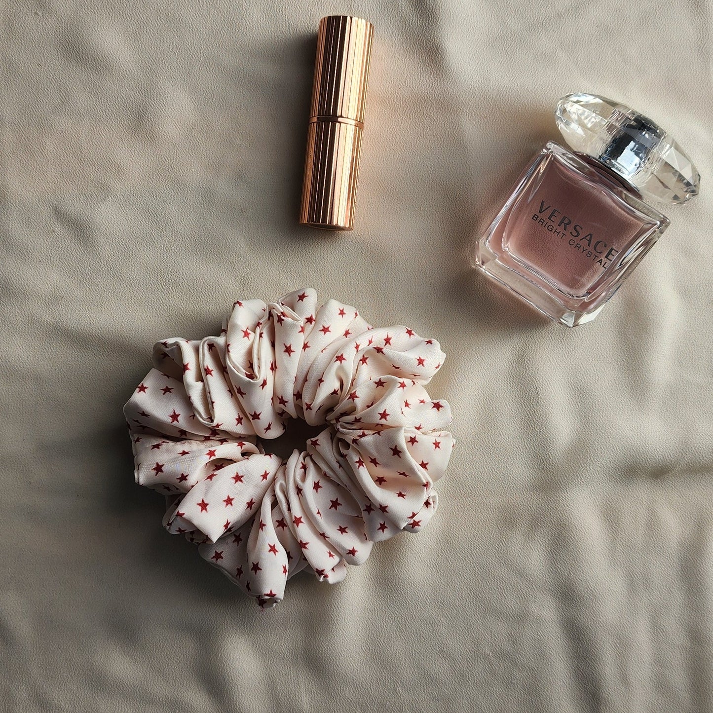 Starlit Silk Medium Scrunchie