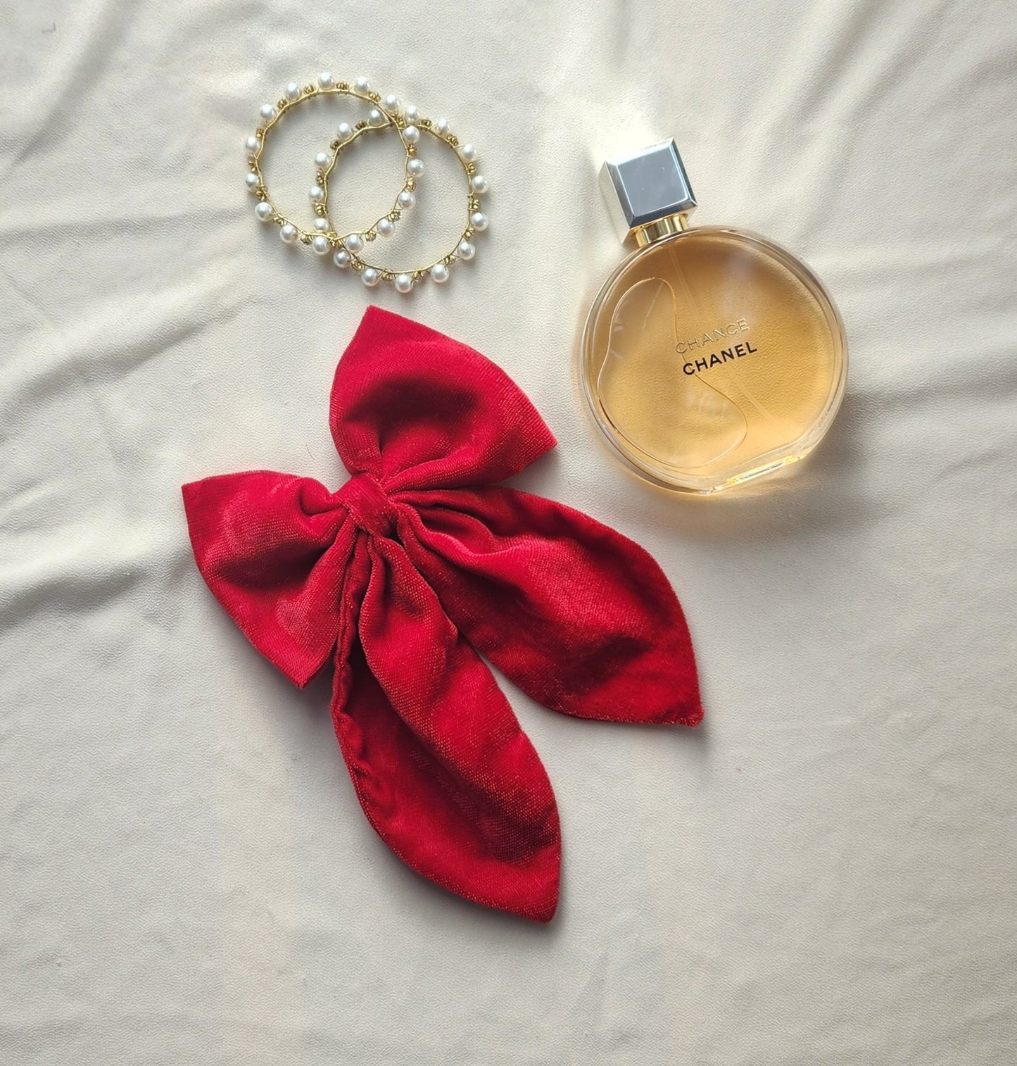 Red Velvet Bow