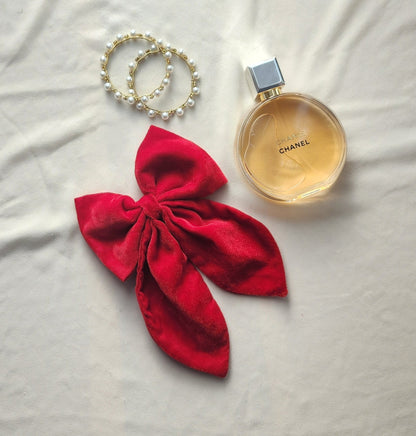 Red Velvet Bow