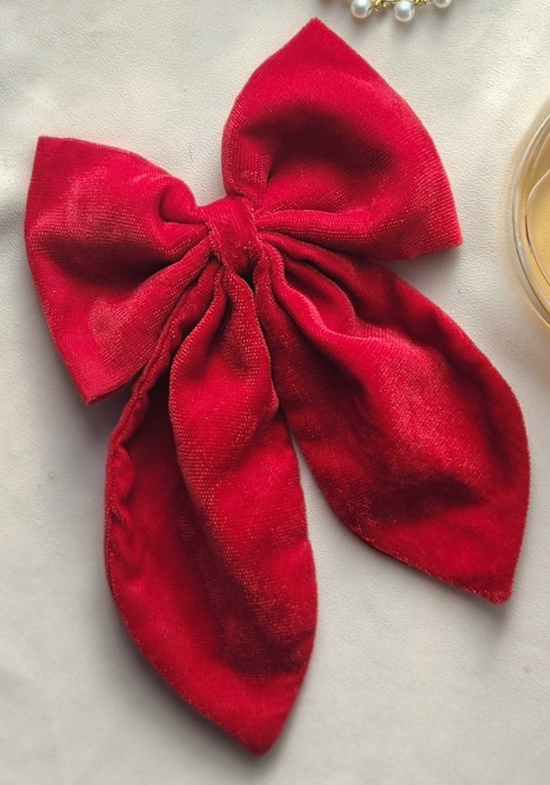 Red Velvet Bow