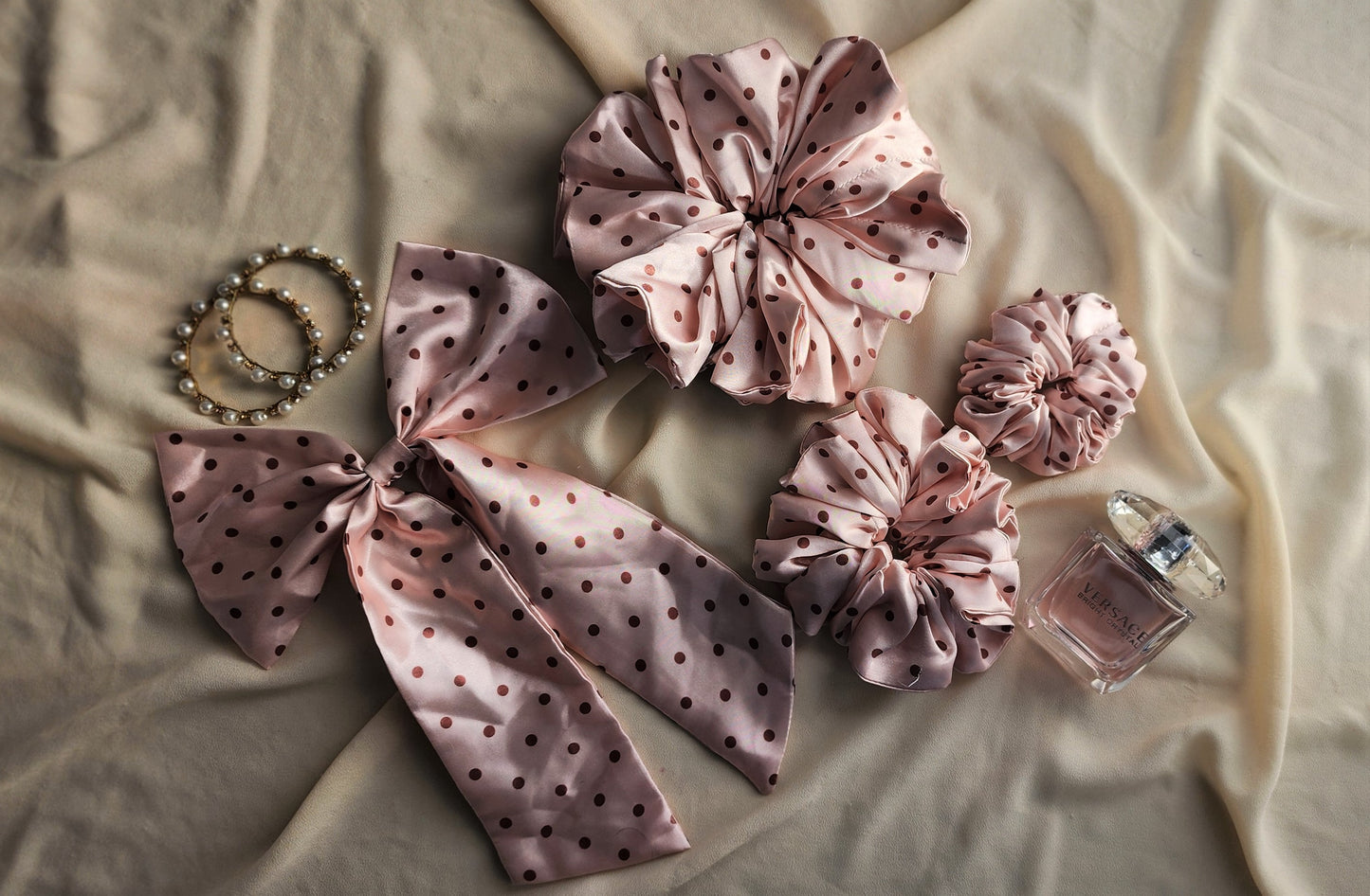 Polka Grace – Timeless Charm in Every Knot