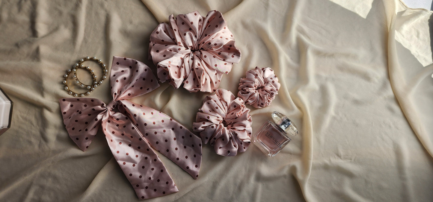 Polka Grace – Timeless Charm in Every Knot